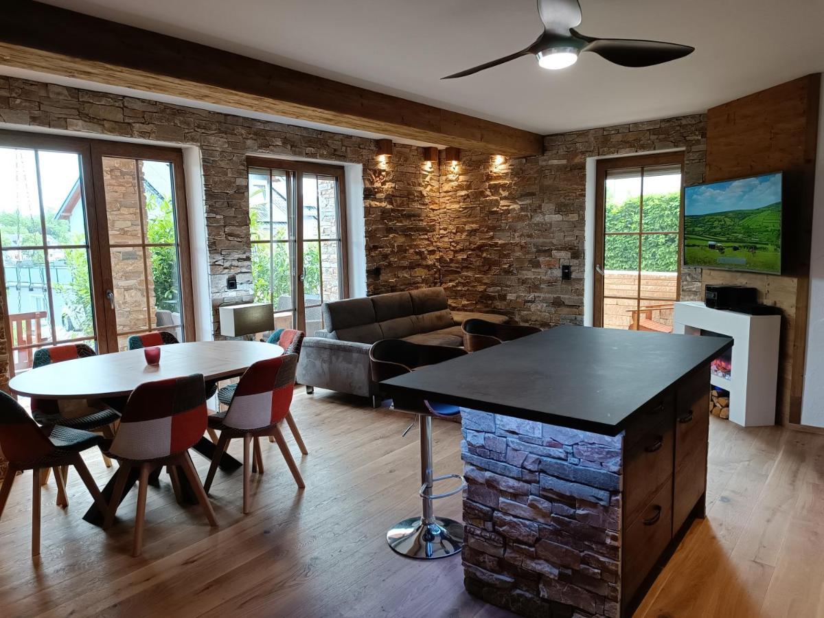 Luxus Ferienwohnung Chalet Seenaehe Schalkenmehren Eksteriør bilde