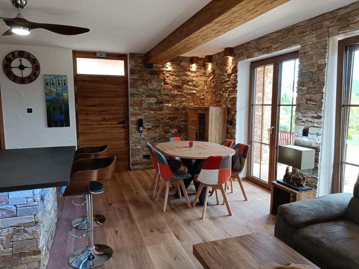 Luxus Ferienwohnung Chalet Seenaehe Schalkenmehren Eksteriør bilde