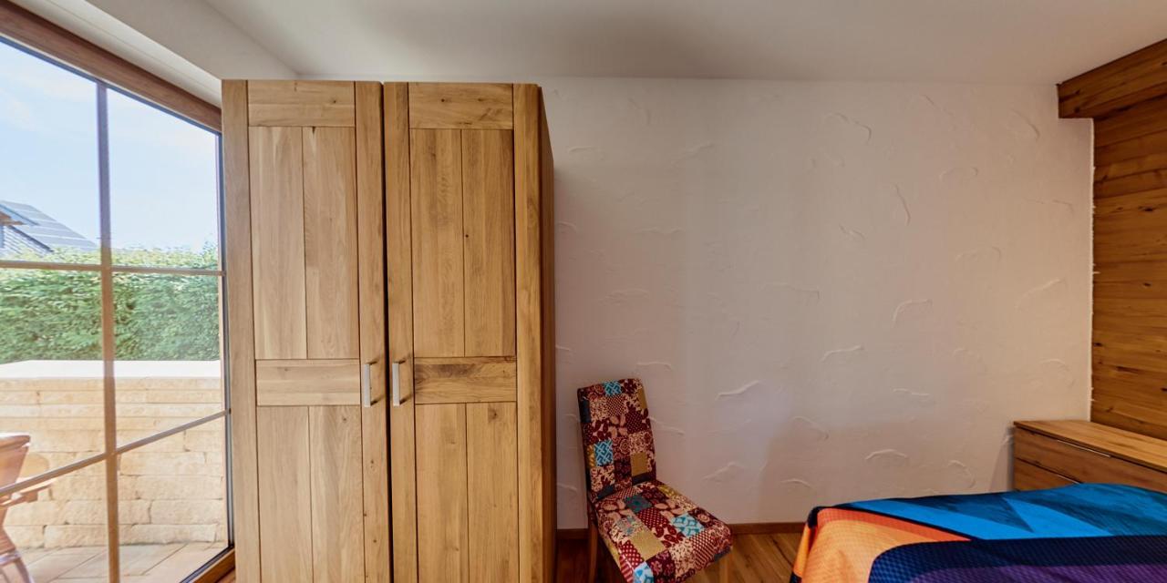Luxus Ferienwohnung Chalet Seenaehe Schalkenmehren Eksteriør bilde