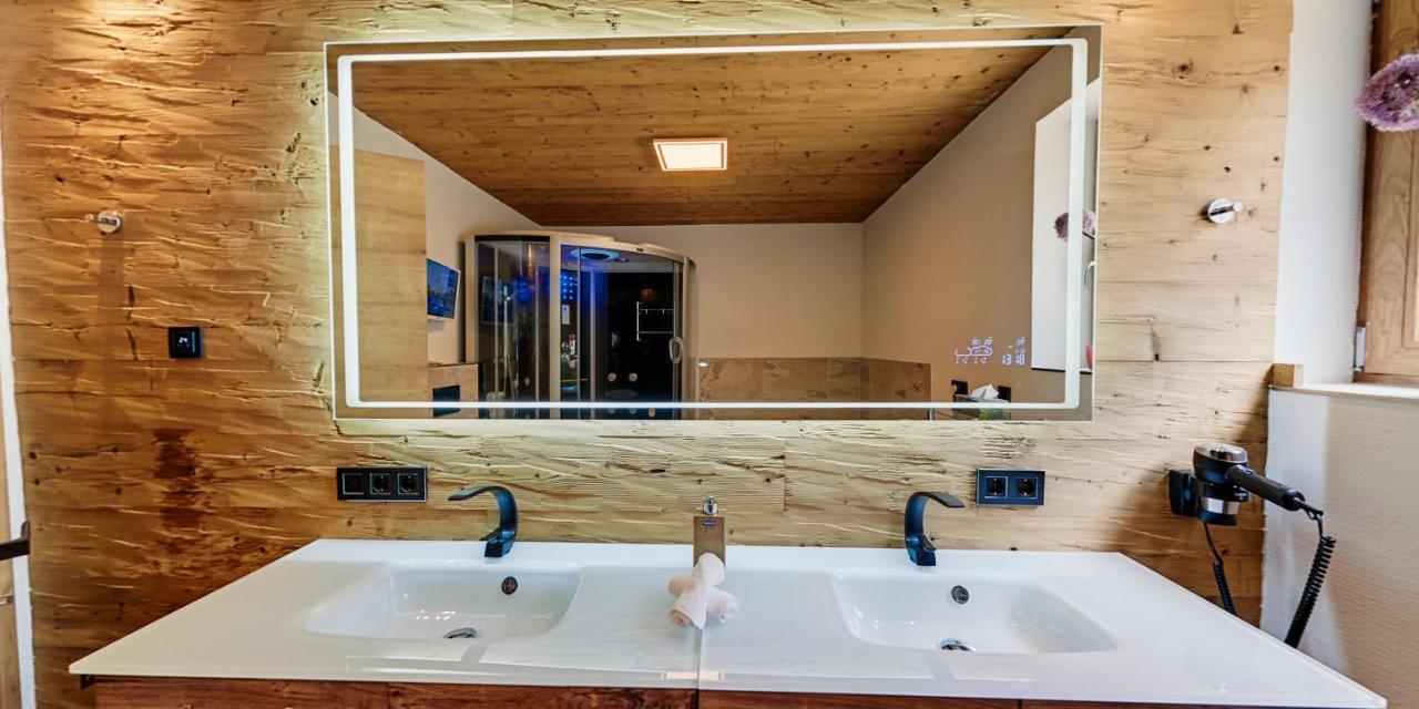 Luxus Ferienwohnung Chalet Seenaehe Schalkenmehren Eksteriør bilde