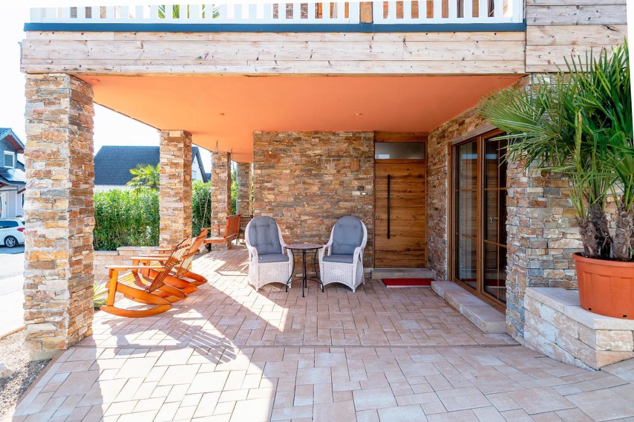Luxus Ferienwohnung Chalet Seenaehe Schalkenmehren Eksteriør bilde